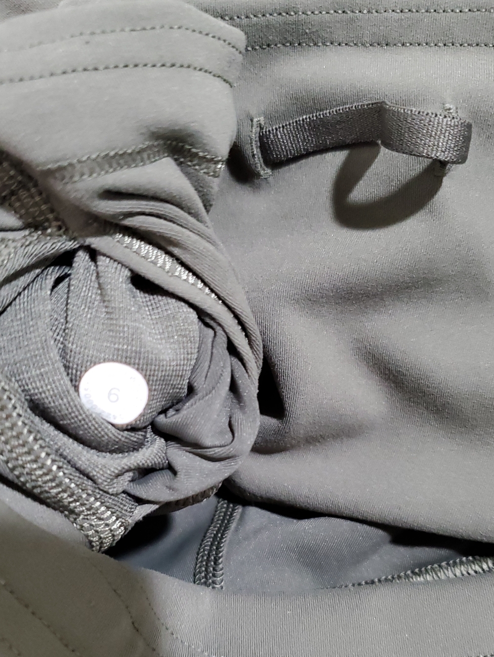 Lululemon Wunder Train Contour Fit High-Rise Tight 28" Color Grey Sage Size 6 - Picture 11 of 12